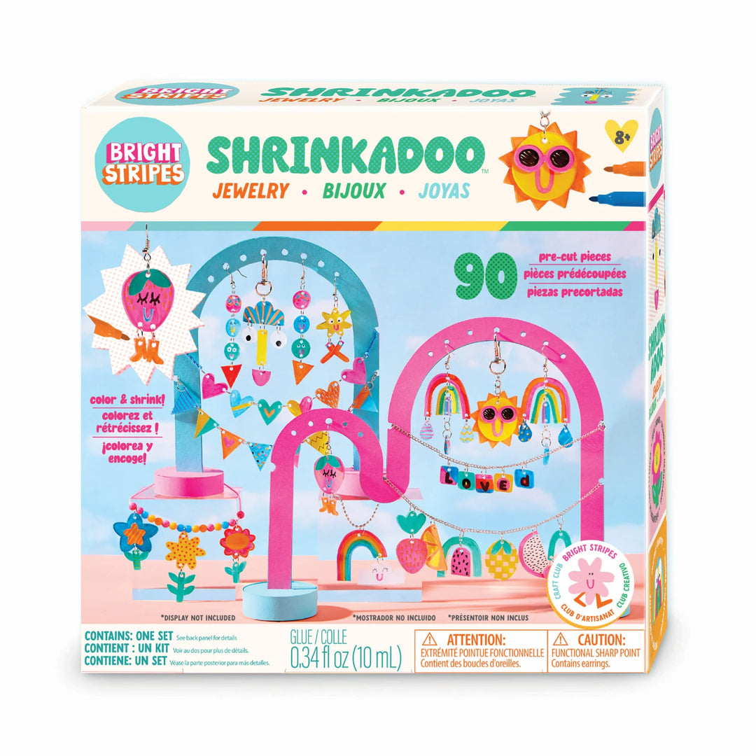 Shrinkadoo Jewelry | Bright Stripes