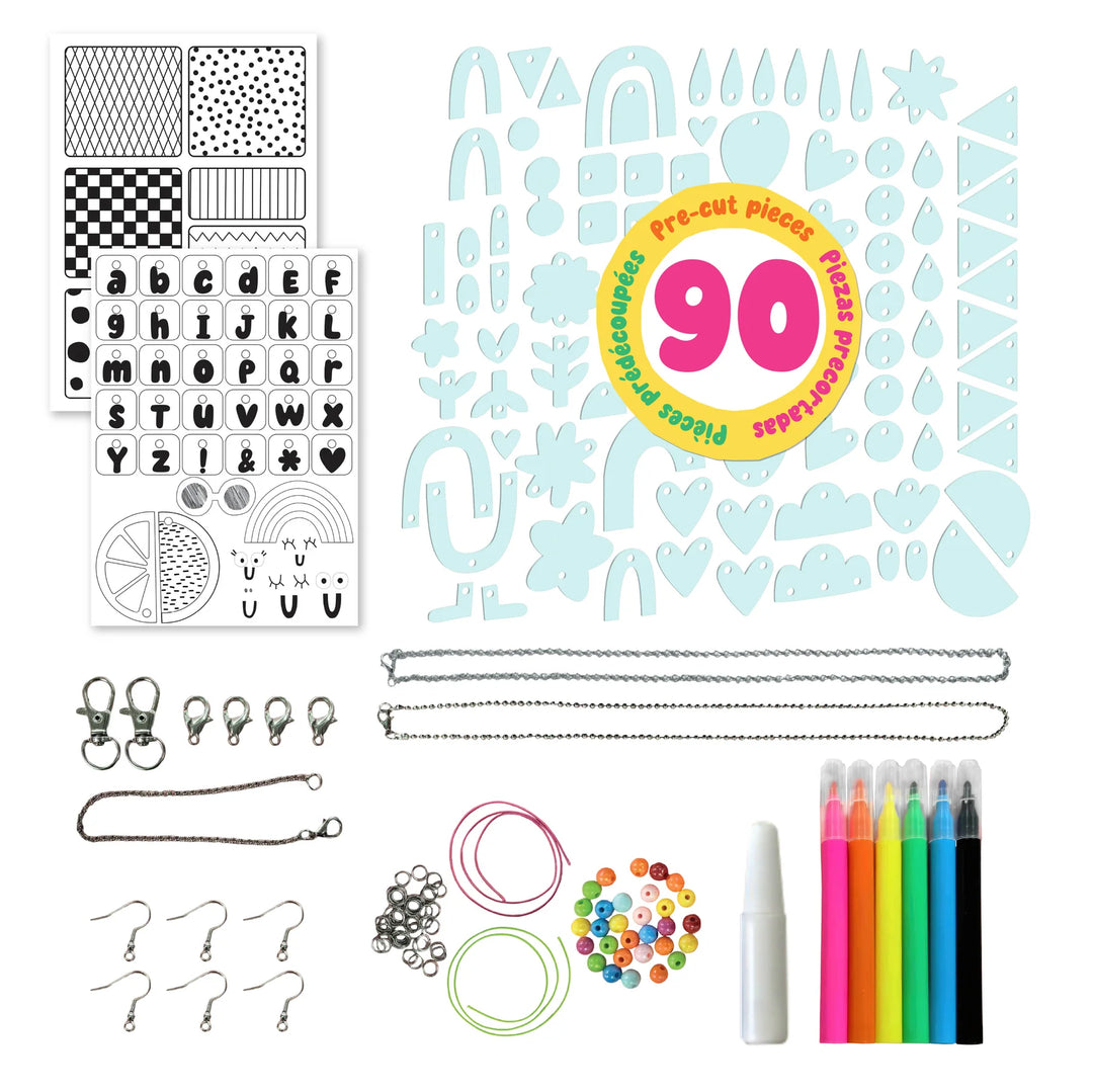 Shrinkadoo Jewelry | Bright Stripes