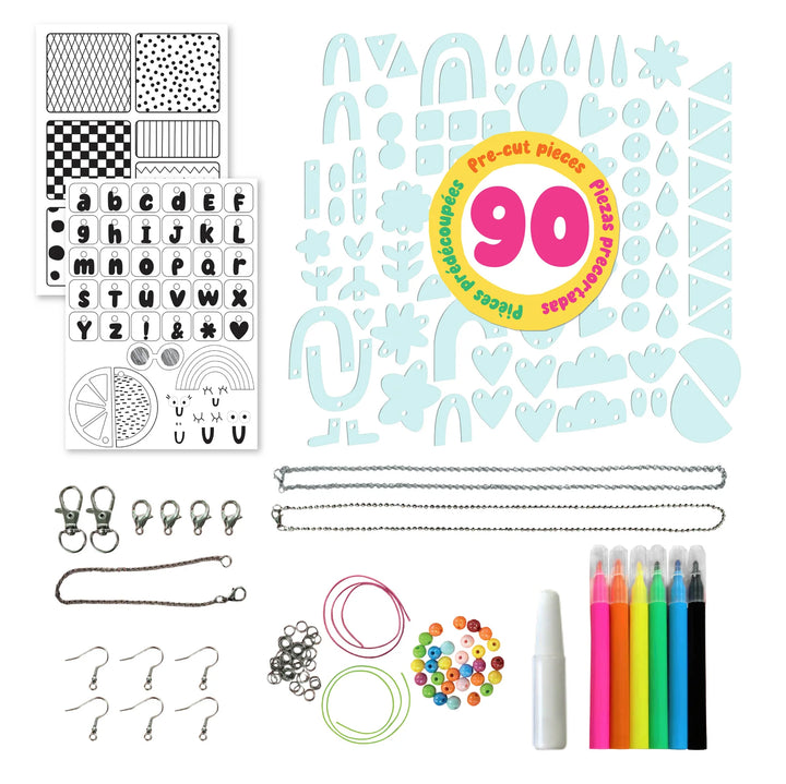 Shrinkadoo Jewelry | Bright Stripes