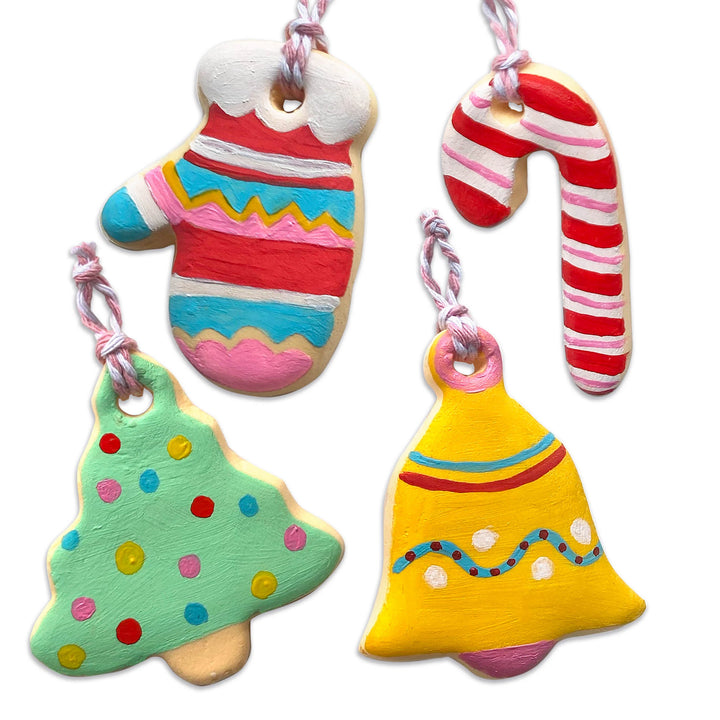 Make & Paint Clay Cookie Ornaments