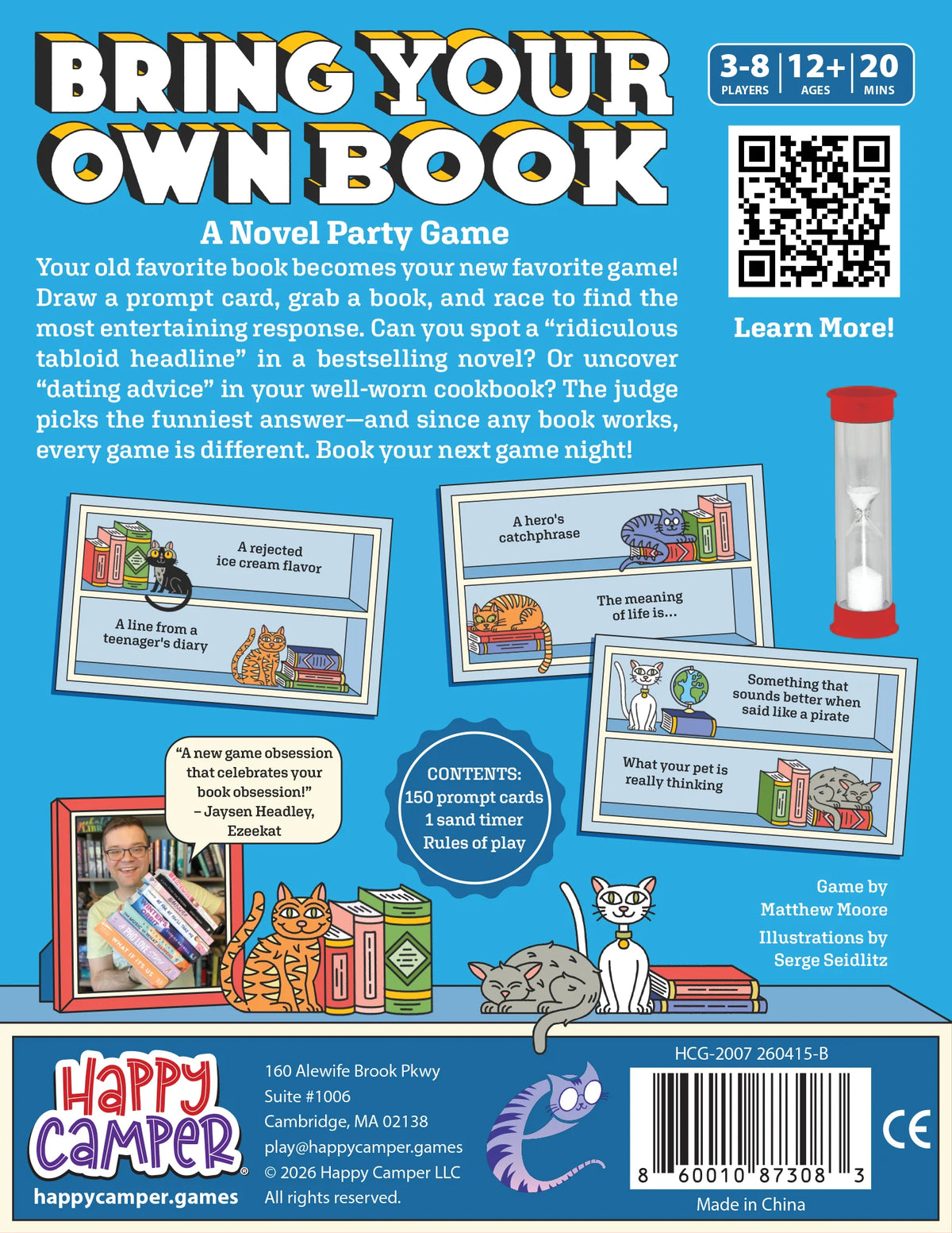 Bring Your Own Book | Happy Camper