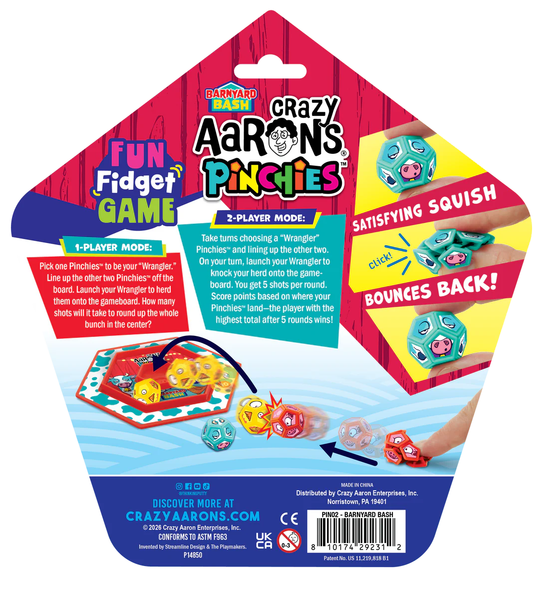 Pinchies - Barnyard Bash | Crazy Aarons