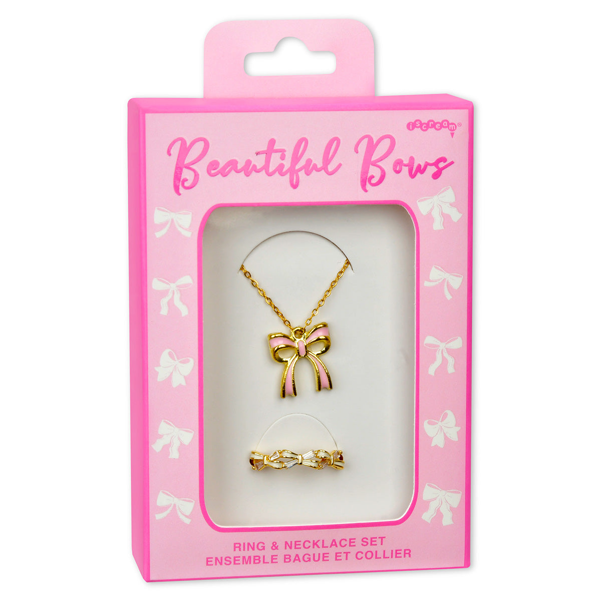 Beautiful Bows Ring and Necklace Set | iScream