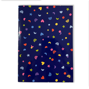 Blue Confetti Moon Sticker Release Book | MoonBow
