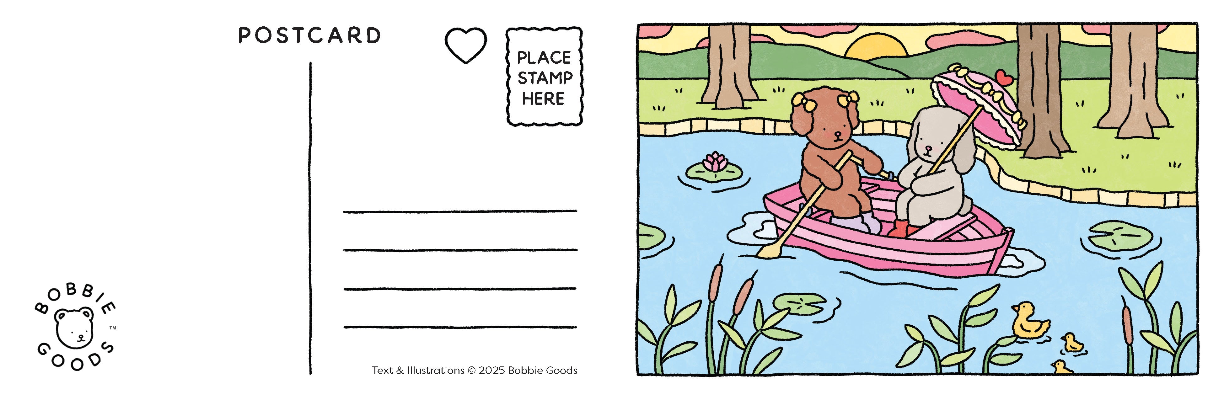 Bobbie Goods Postcard Coloring Book