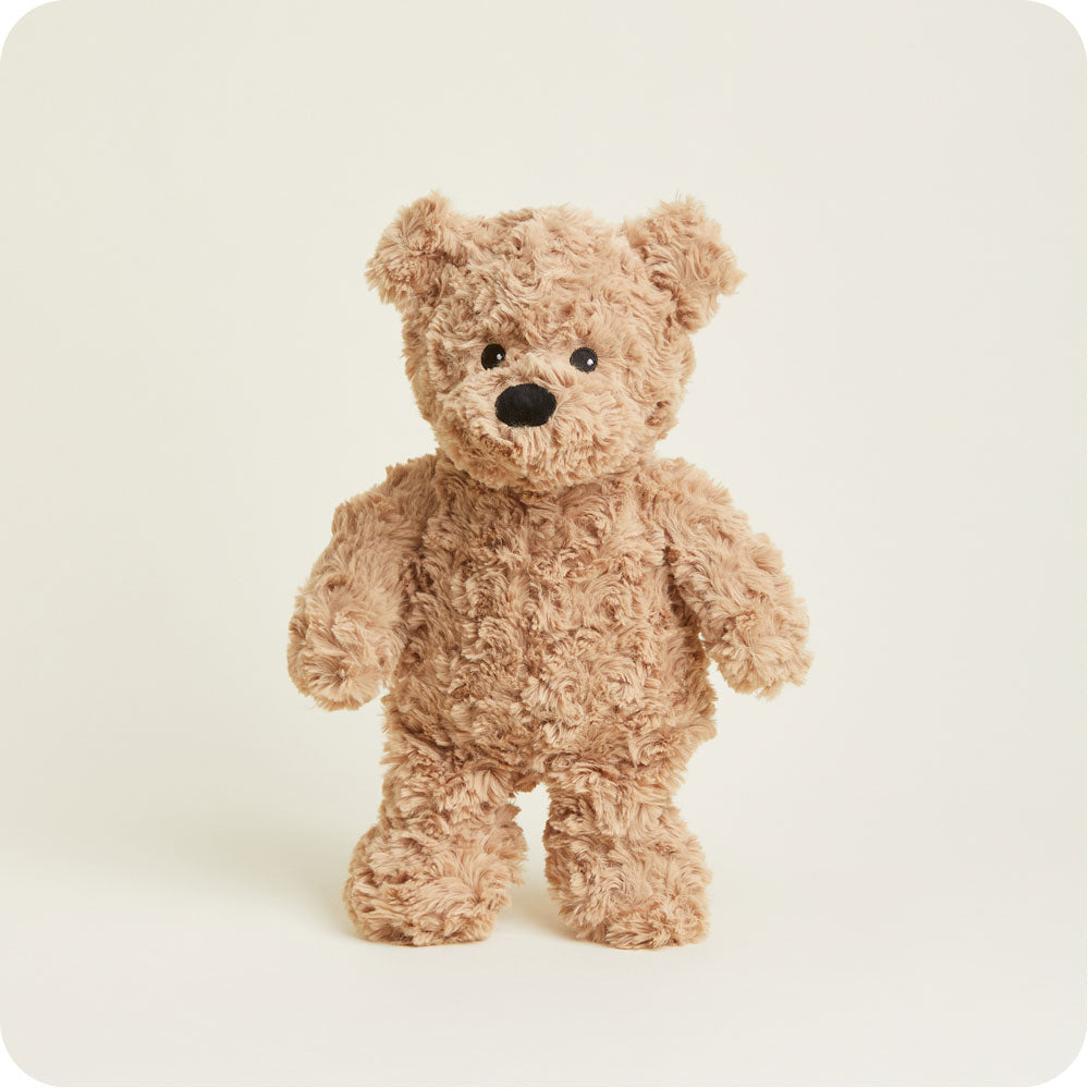 Brown Curly Bear | Warmies®