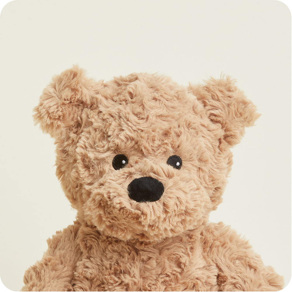 Brown Curly Bear | Warmies®
