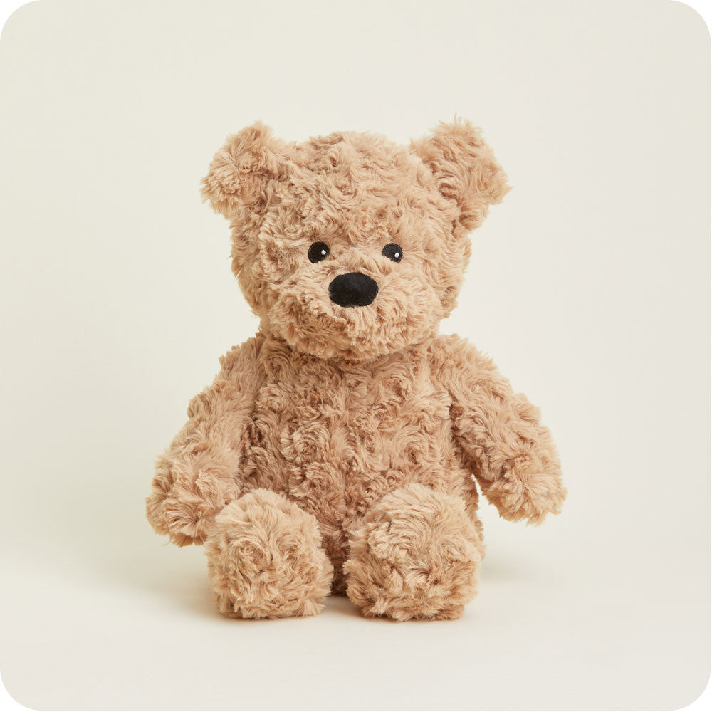 Brown Curly Bear | Warmies®
