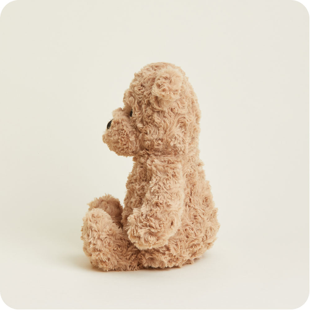Brown Curly Bear | Warmies®