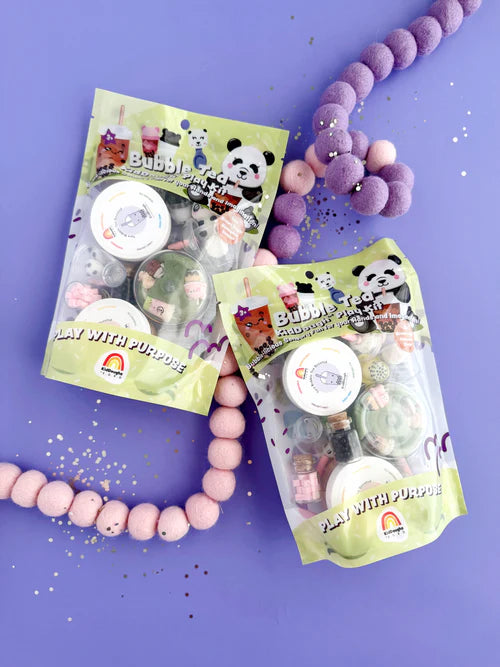 Bubble Tea KidDough Play Kit | Earth Grown KidDough