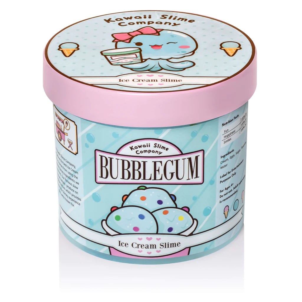 Bubblegum Scented Ice Cream Pint Slime | Kawaii Slime Company