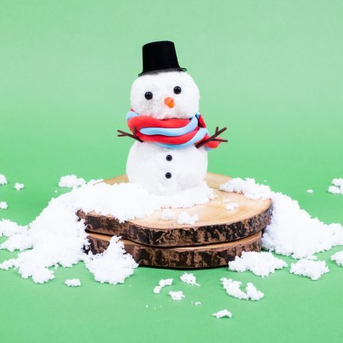 Make Your Own Desktop Snowman | Fizz Creations