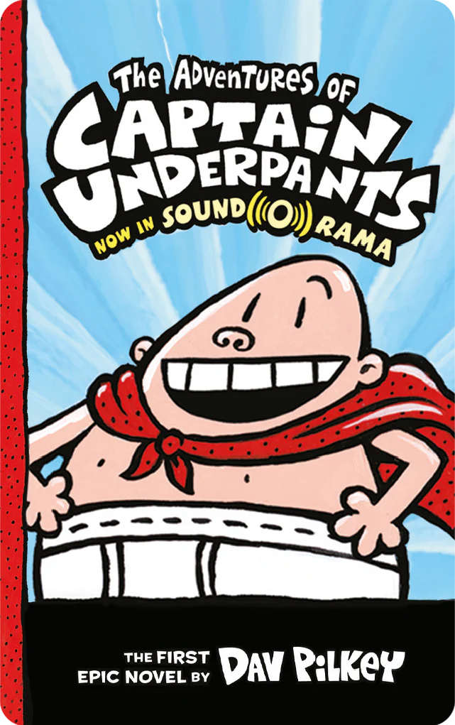 Yoto - Captain Underpants Pack - 3 Cards