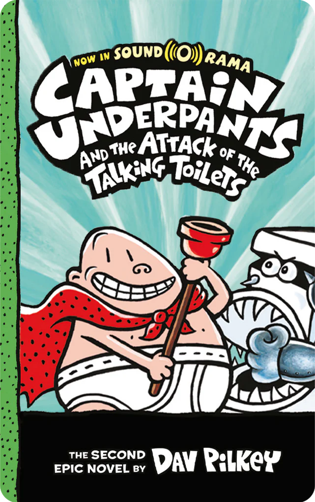 Yoto - Captain Underpants Pack - 3 Cards