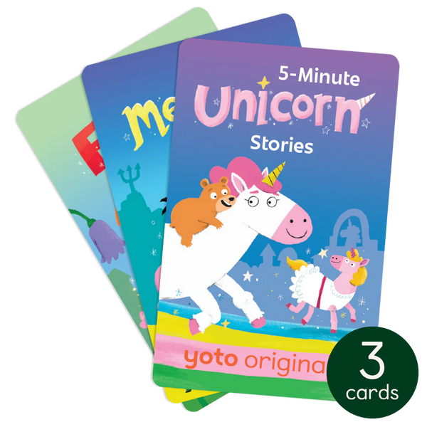 5-Minute Magical Stories Pack | Yoto – The Curious Bear Toy & Book