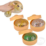 3.5" Sparkle Star Squeezy Jelly Surprise Dumplings | The Toy Network