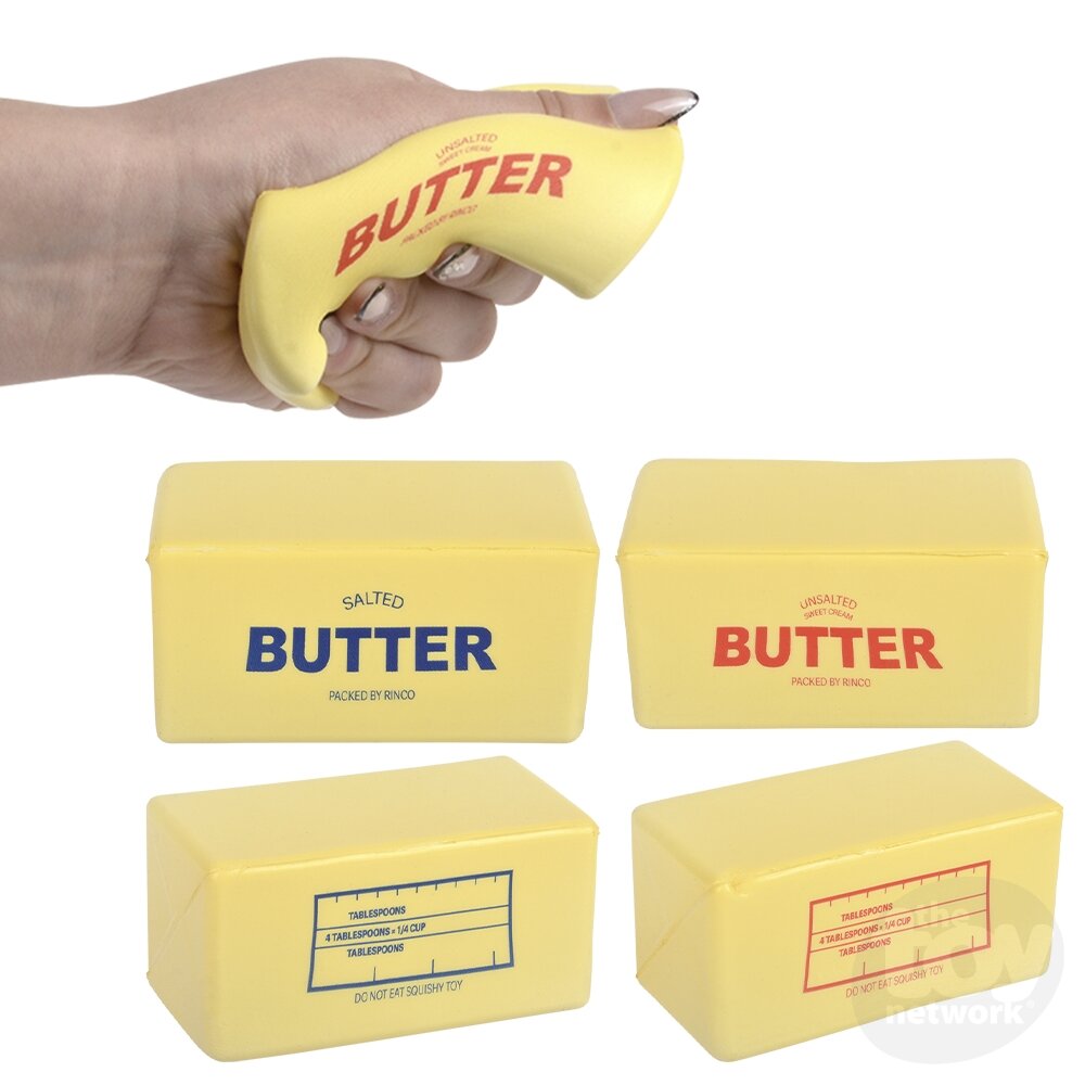 3.5" Super Soft Slow Rise Butter Squish | The Toy Network