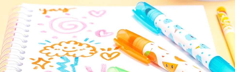 Cutie Fruities Sketch Pad w/Smencil - Strawberry | ScentCo