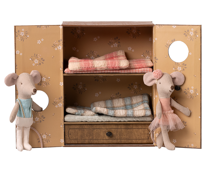 Ballet Mice in Dance Dtudio, Little Sister and Little Brother | Maileg