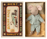Little Brother Mouse in Matchbox | Maileg
