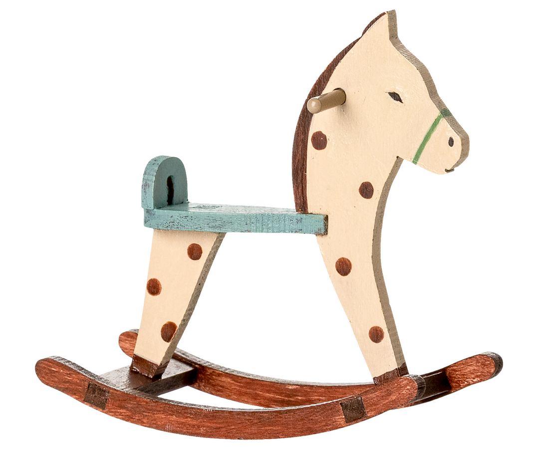 Rocking Horse, Mouse - Spotted | Maileg