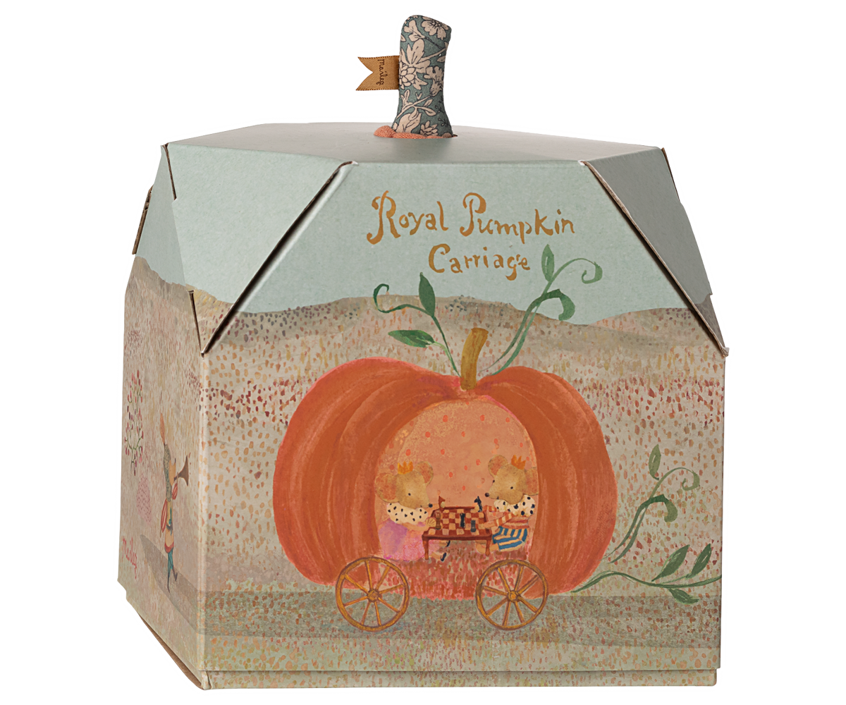 Pumpkin Carriage, Mouse | Maileg