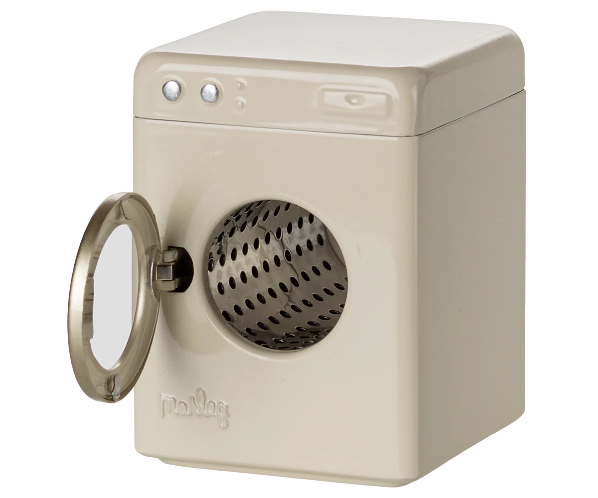 Washing Machine, Mouse - Off White | Maileg