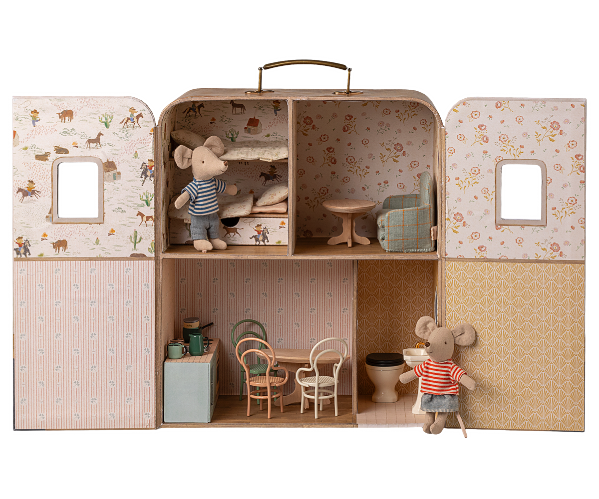 SuitCasa, for Little Sister and Brother Mouse | Maileg