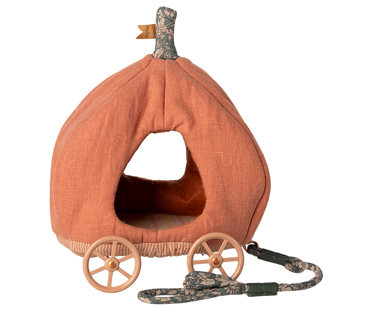 Pumpkin Carriage, Mouse | Maileg