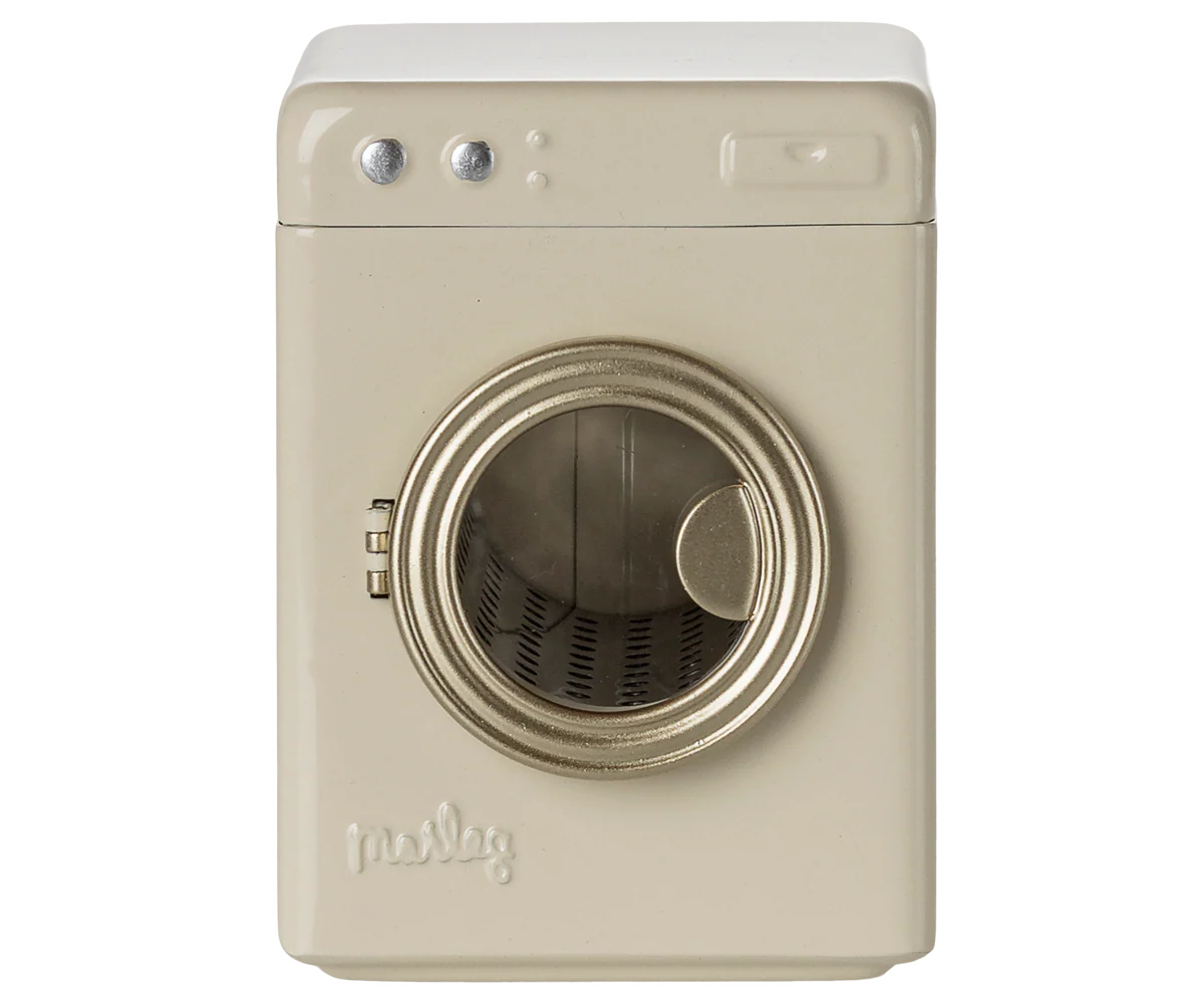 Washing Machine, Mouse - Off White | Maileg