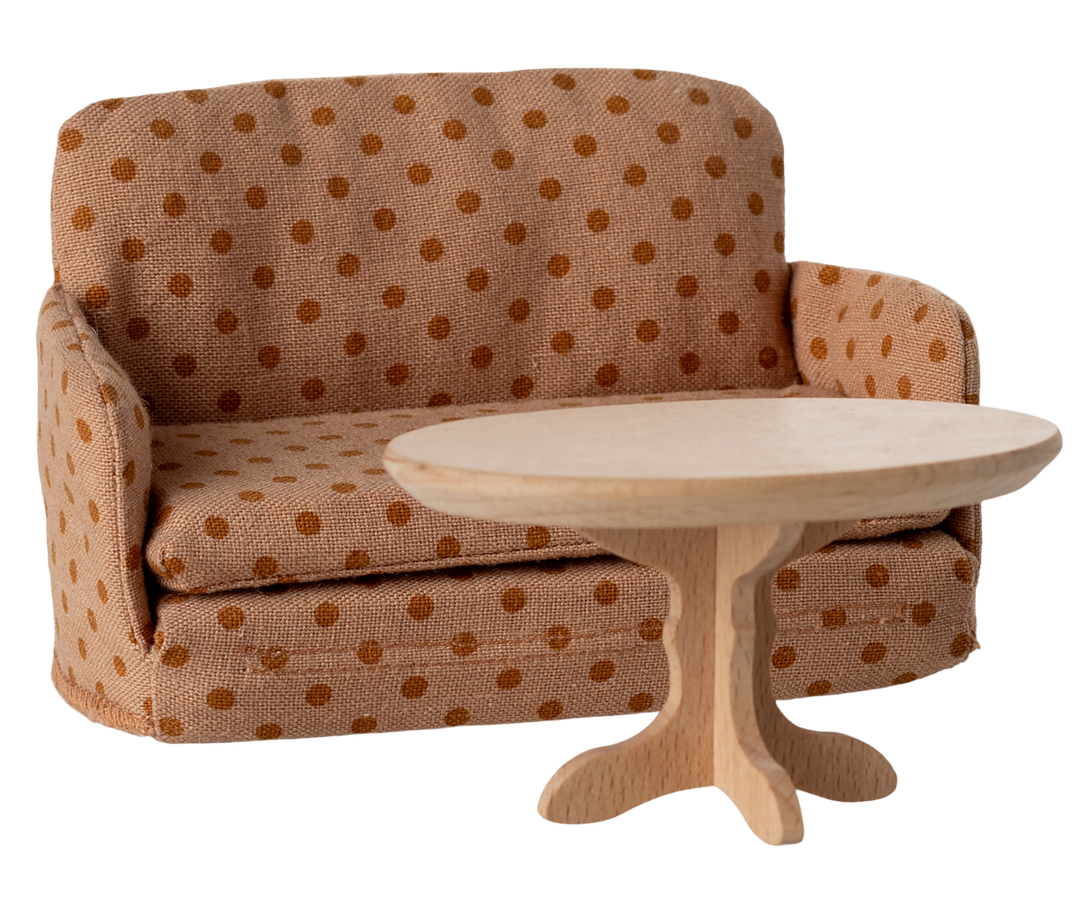 Sofa bed, Mouse - Dots | Maileg