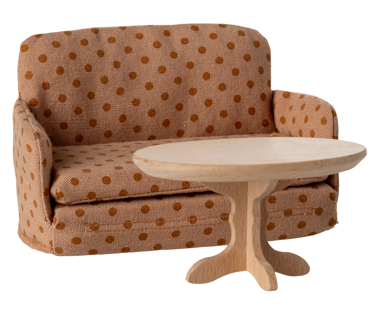 Sofa bed, Mouse - Dots | Maileg