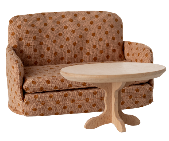 Sofa bed, Mouse - Dots | Maileg