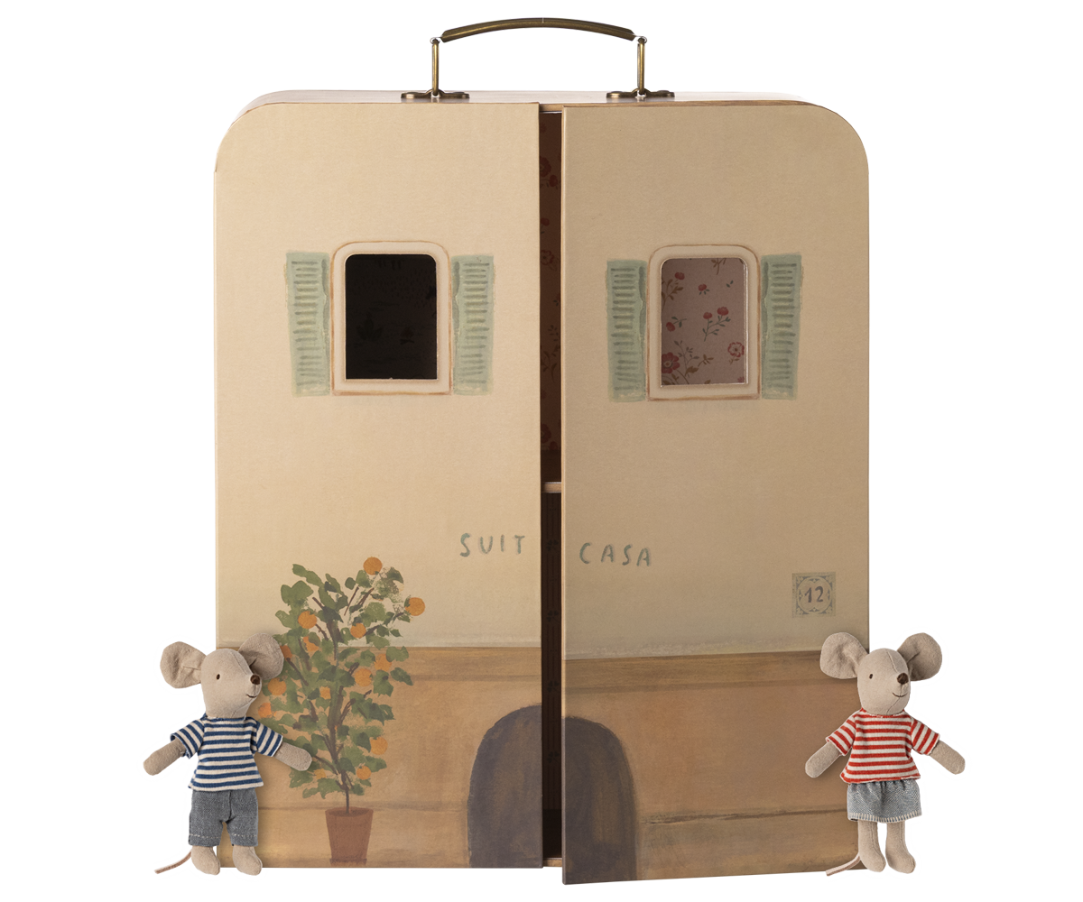 SuitCasa, for Little Sister and Brother Mouse | Maileg