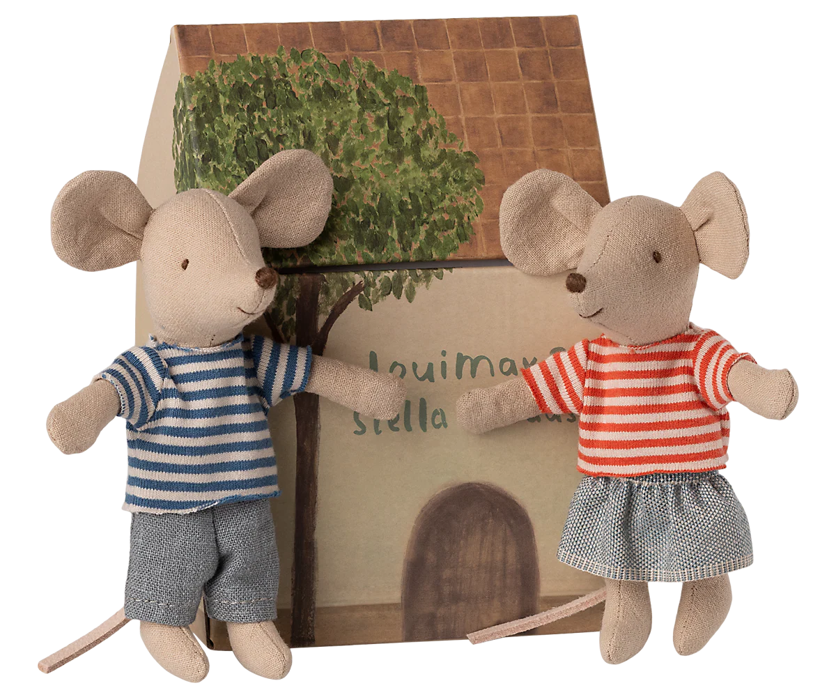 LouiMax and Stella, Little Brother and Sister Mice | Maileg