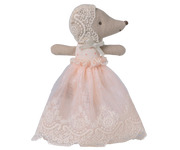 Baby Mouse in Gown - Powder | Maileg