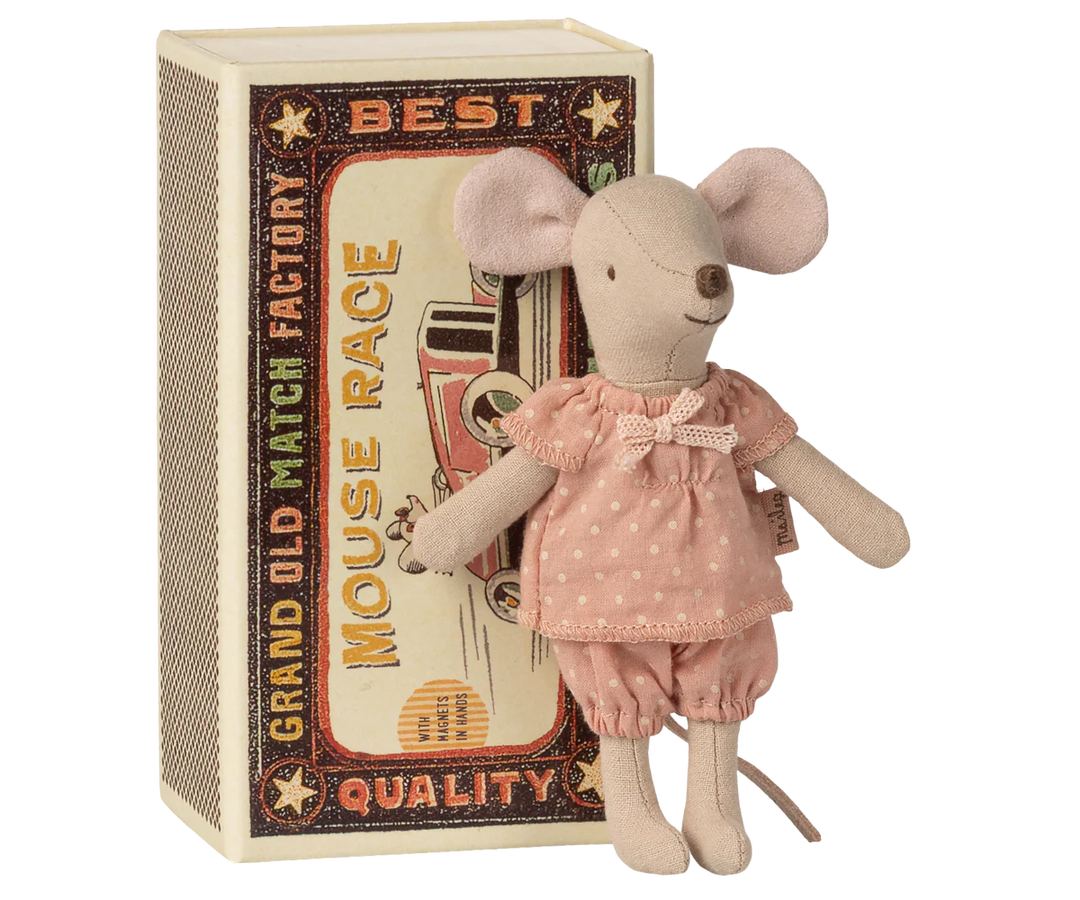 Big Sister Mouse in Matchbox | Maileg