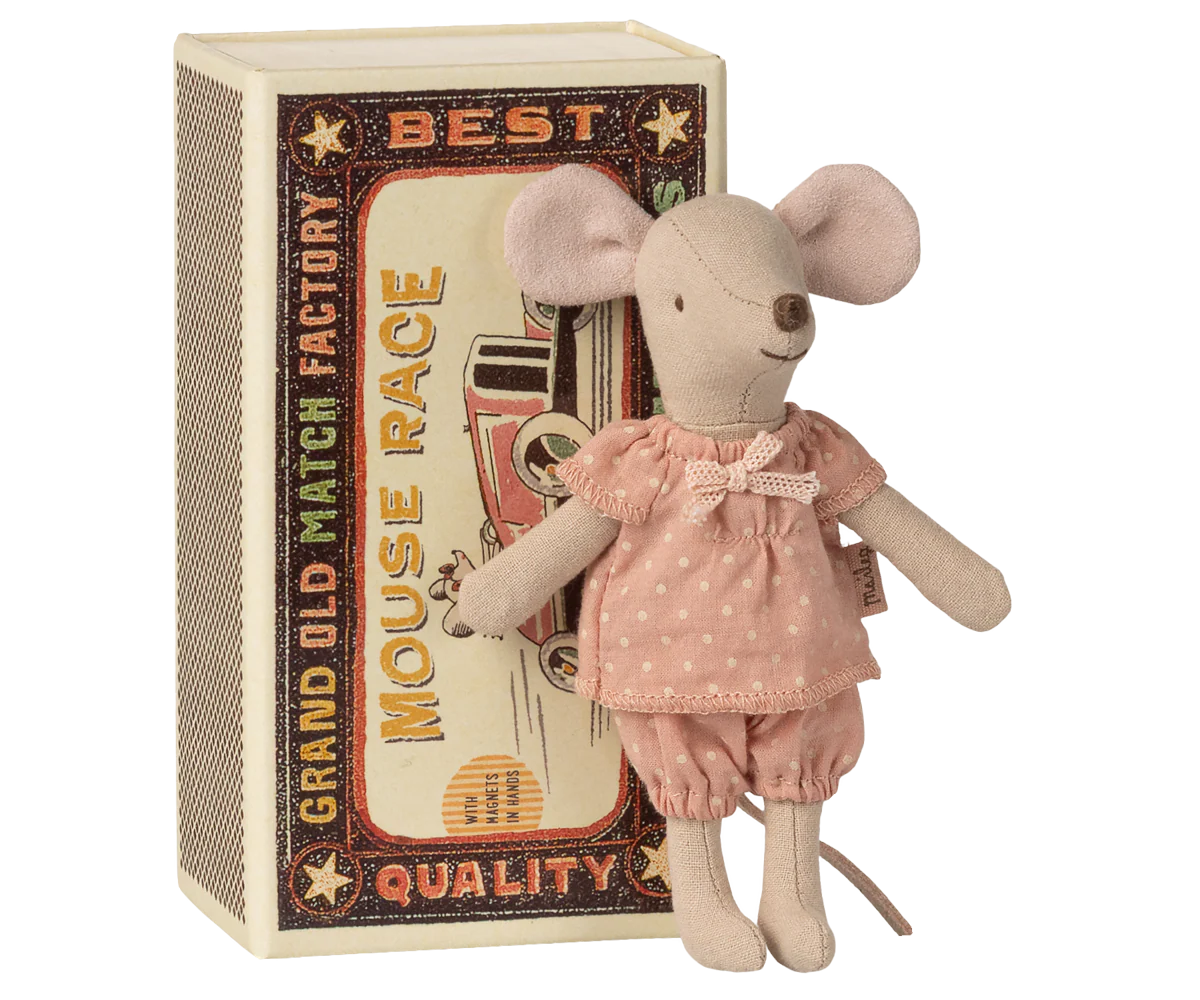 Big Sister Mouse in Matchbox | Maileg