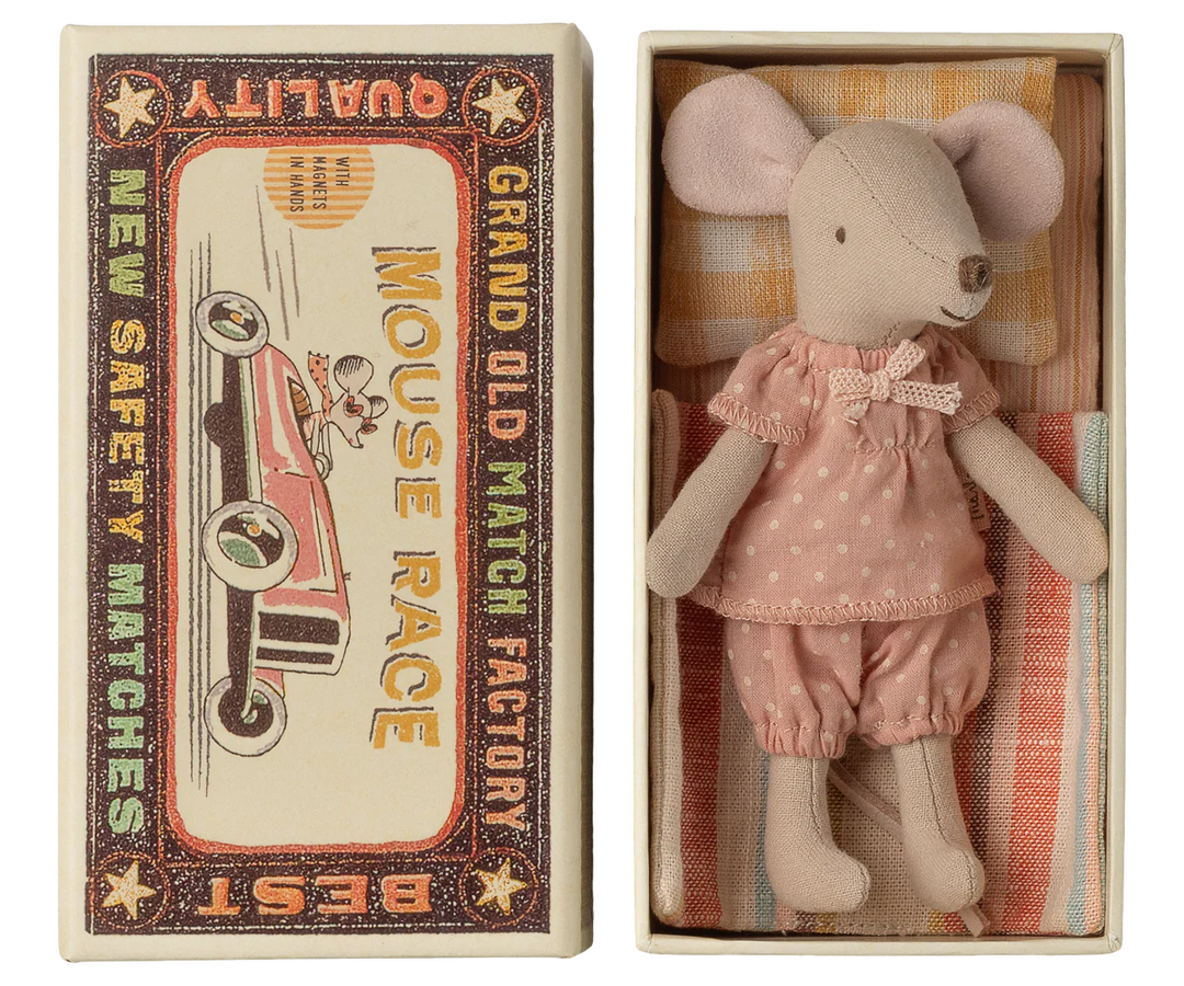 Big Sister Mouse in Matchbox | Maileg