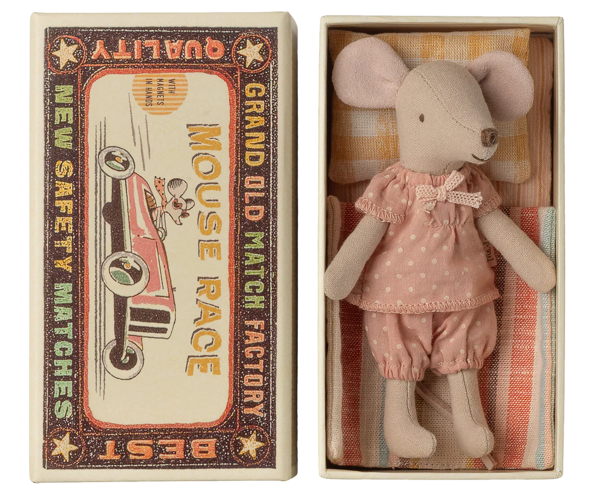 Big Sister Mouse in Matchbox | Maileg