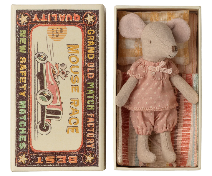 Big Sister Mouse in Matchbox | Maileg