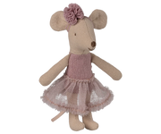 Ballerina Mouse, Little Sister - Heather | Maileg