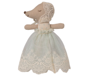 Baby Mouse in Gown - Mint | Maileg