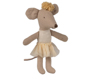 Ballerina Mouse, Little Sister - Off White | Maileg