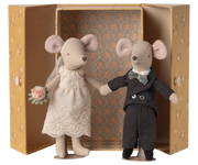 Wedding Mice Couple in Box, Mum and Dad | Maileg