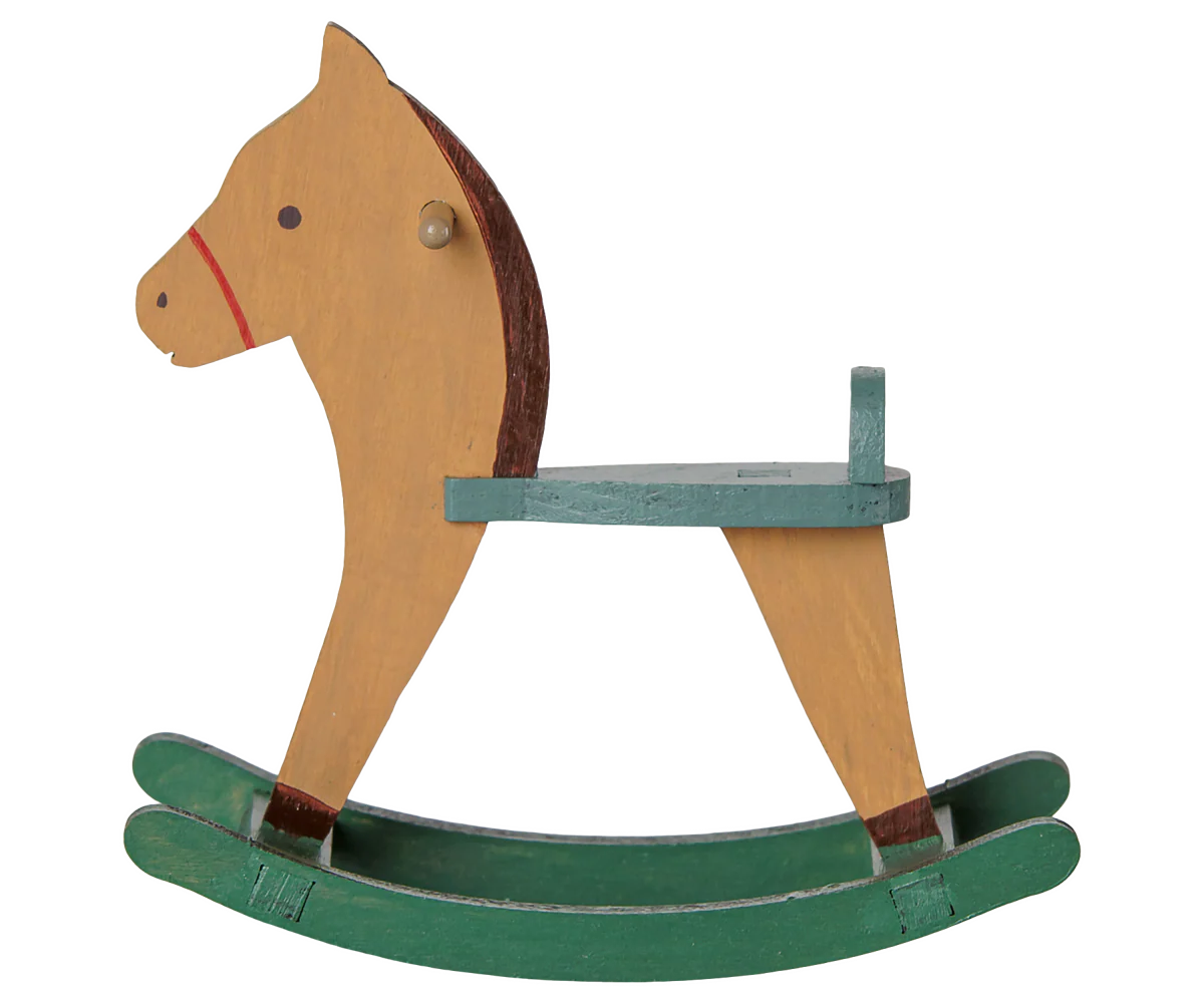 Rocking Horse, Mouse - Light Brown | Maileg