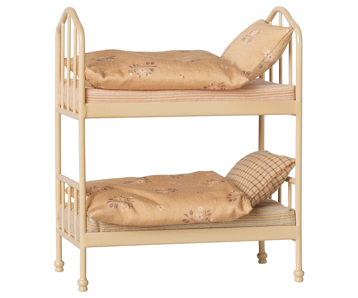 Bunk bed, Mouse - Wheat | Maileg