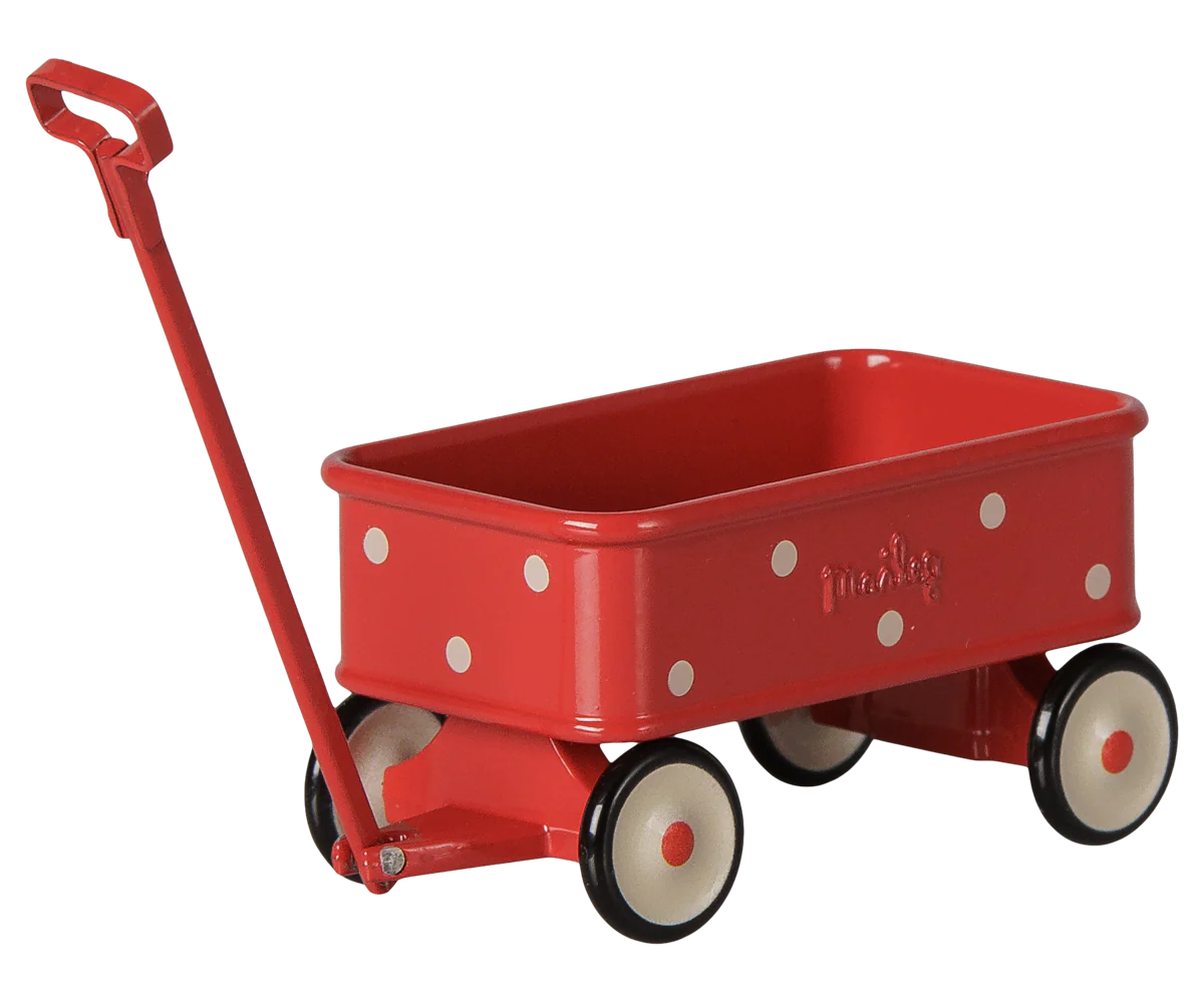 Wagon, Mouse - Red | Maileg