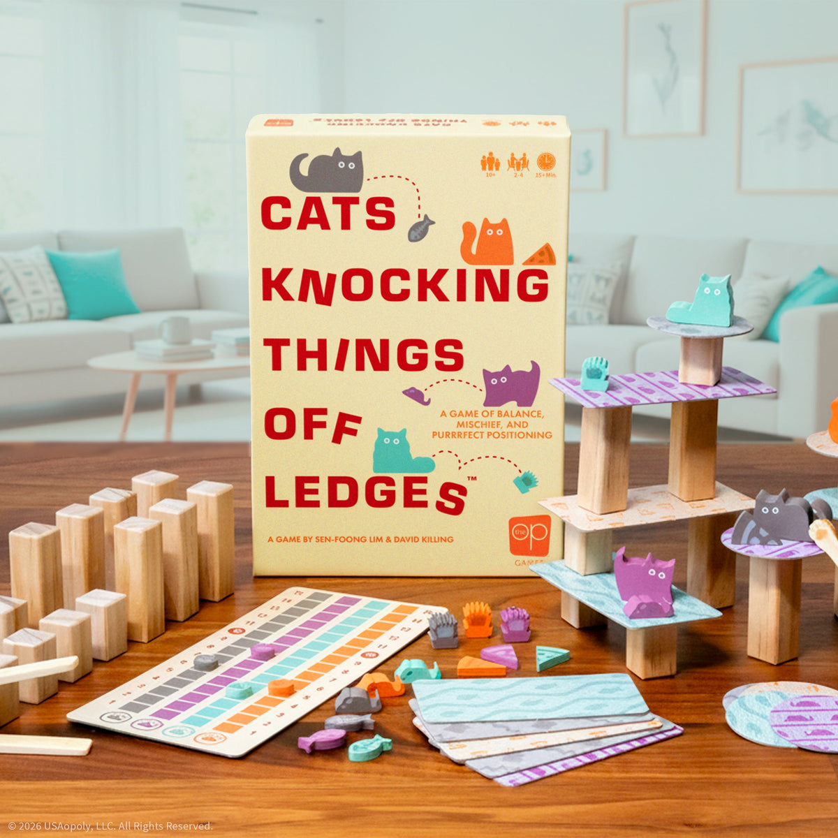 Cats Knocking Things Off Ledges | OP Games