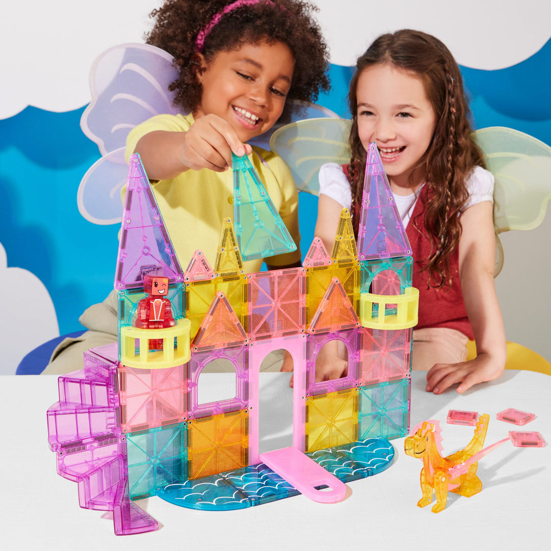 Castle DLX 48-Piece Set | Magna-Tiles - LOCAL PICK UP ONLY